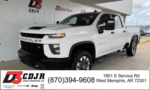 White 2022 Chevrolet Silverado 2500HD Custom for sale in West Memphis, AR