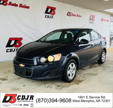 Blue 2016 Chevrolet Sonic LS for sale in West Memphis, AR