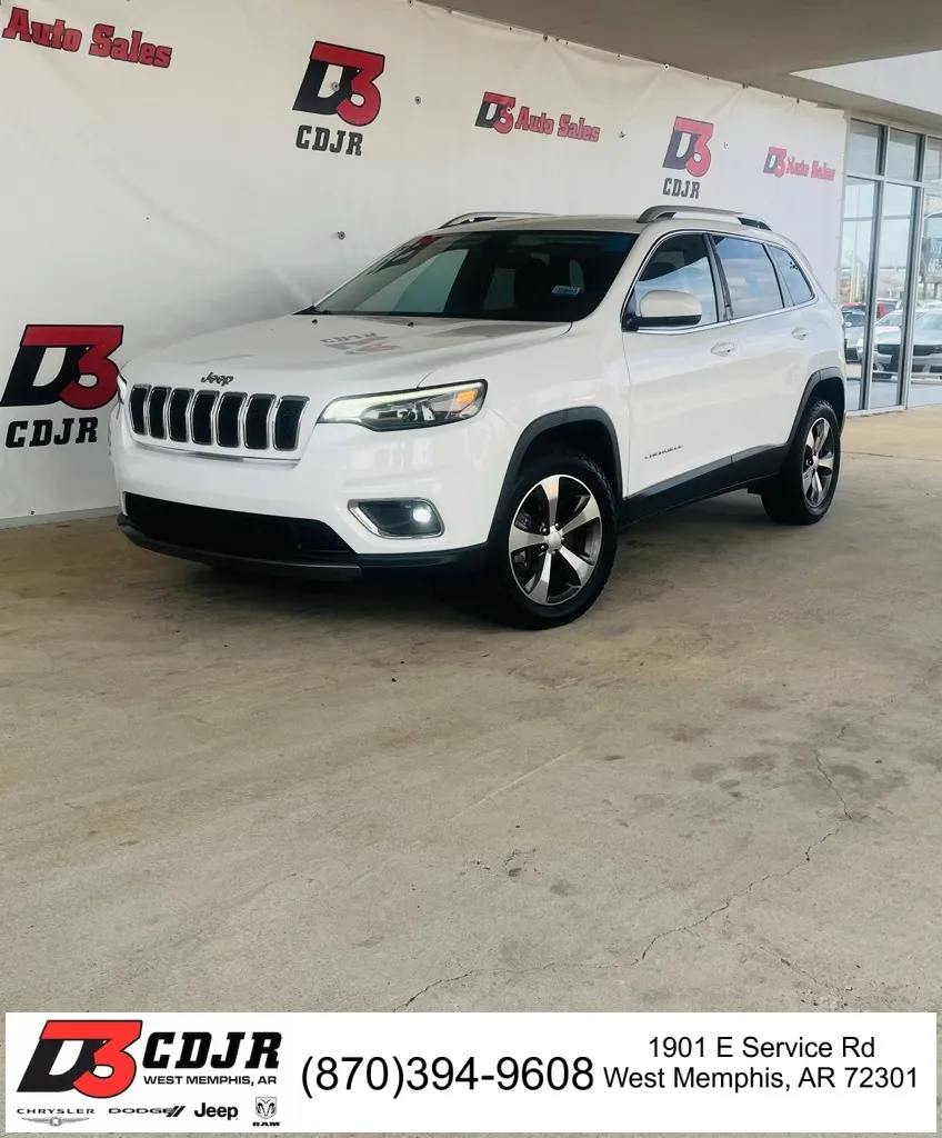 White 2019 Jeep Cherokee Limited for sale in West Memphis, AR