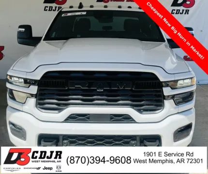 More photos of 2025 Ram 2500 Big Horn at D3 Chrysler Dodge Jeep Ram, AR