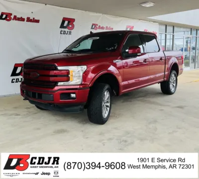 Red 2018 Ford F-150 Lariat for sale in West Memphis, AR
