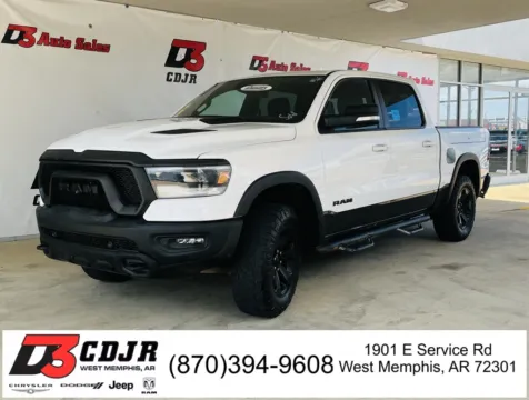White 2021 Ram 1500 Rebel for sale in West Memphis, AR