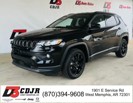 Black 2025 Jeep Compass Latitude for sale in West Memphis, AR
