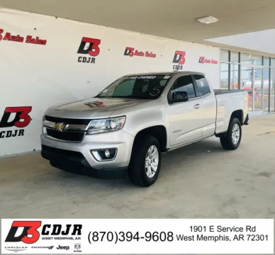 Silver 2018 Chevrolet Colorado LT for sale in West Memphis, AR