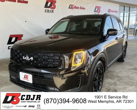 Black 2022 Kia Telluride SX for sale in West Memphis, AR