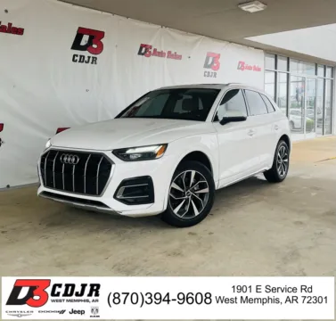 White 2021 Audi Q5 45 Premium Plus for sale in West Memphis, AR