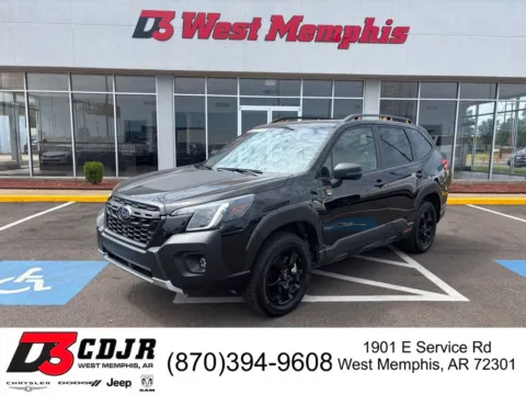 Black 2024 Subaru Forester Wilderness for sale in West Memphis, AR
