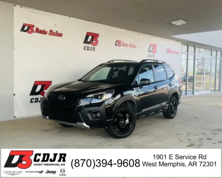 Black 2024 Subaru Forester Wilderness for sale in West Memphis, AR