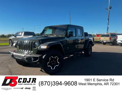Green 2021 Jeep Gladiator Rubicon for sale in West Memphis, AR