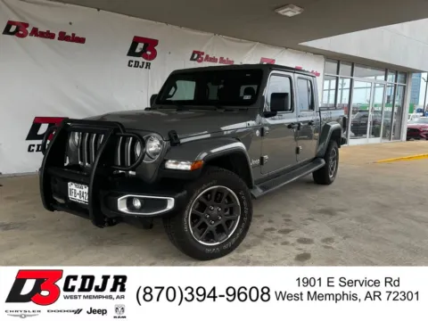 Gray 2021 Jeep Gladiator Overland for sale in West Memphis, AR