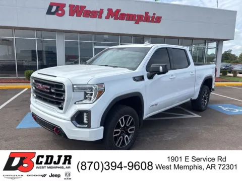 White 2021 GMC Sierra 1500 AT4 for sale in West Memphis, AR