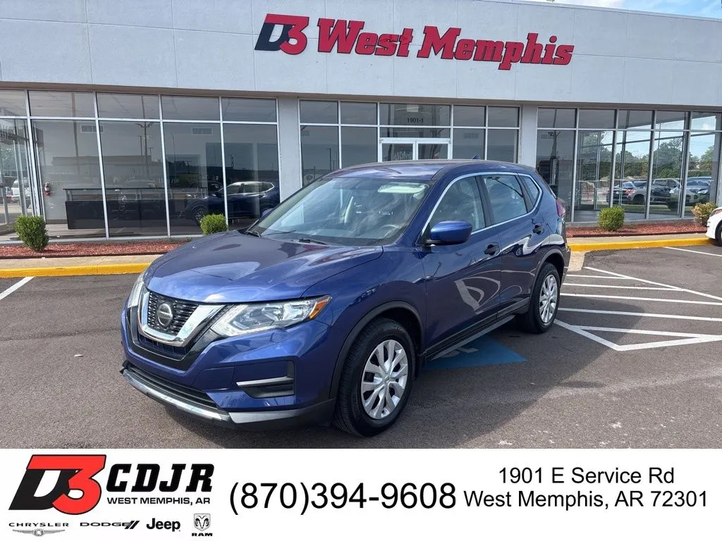 Blue 2018 Nissan Rogue S for sale in West Memphis, AR