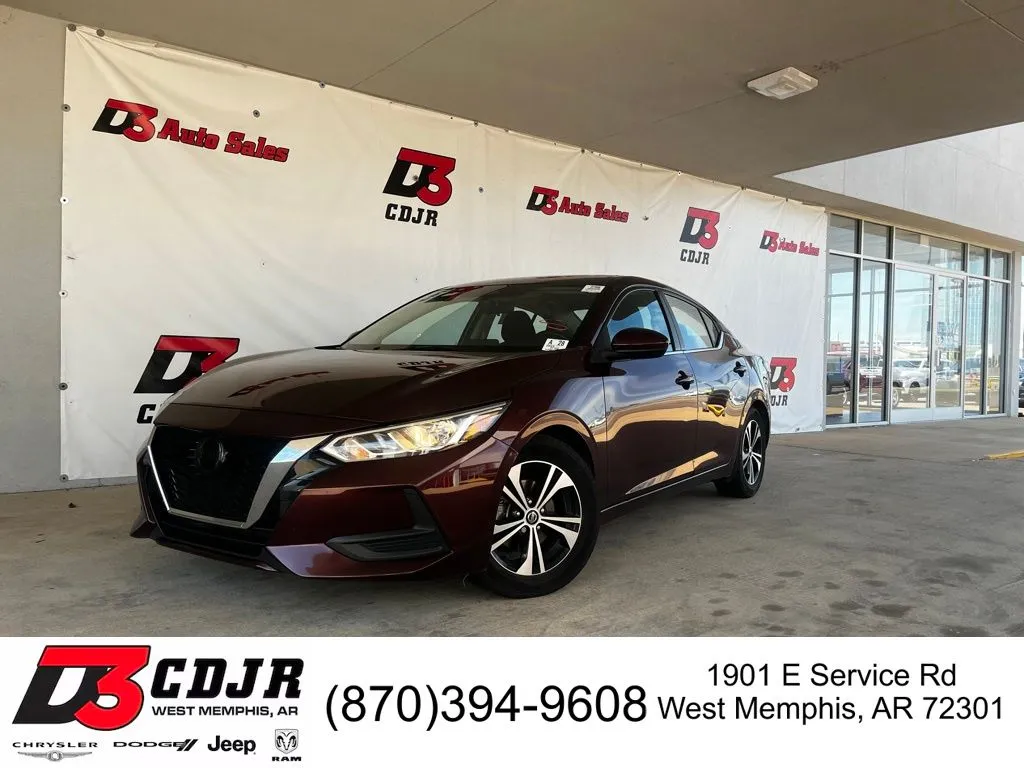 Red 2023 Nissan Sentra SV for sale in West Memphis, AR