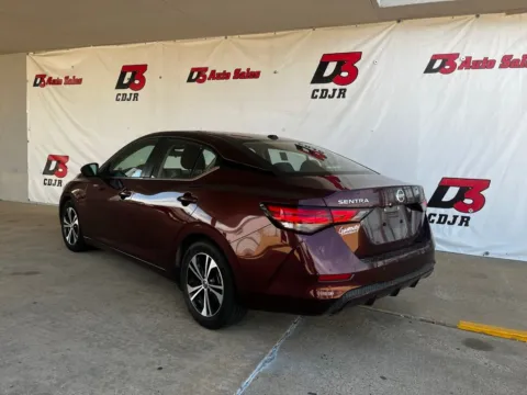 Another view of 2023 Nissan Sentra SV for sale in West Memphis, AR at D3 Chrysler Dodge Jeep Ram