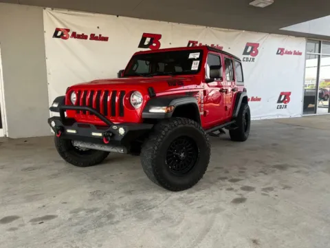 Red 2019 Jeep Wrangler Unlimited Sport S for sale in West Memphis, AR