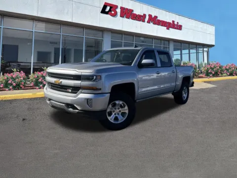 Silver 2018 Chevrolet Silverado 1500 LT for sale in West Memphis, AR