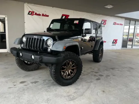 Black 2015 Jeep Wrangler Unlimited Sport for sale in West Memphis, AR