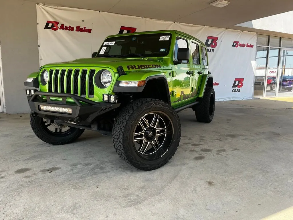Green 2019 Jeep Wrangler Unlimited Rubicon for sale in West Memphis, AR