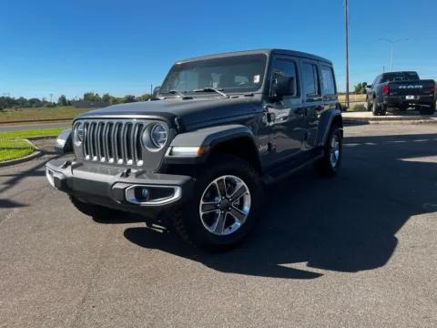 Gray 2020 Jeep Wrangler Unlimited Sahara for sale in West Memphis, AR