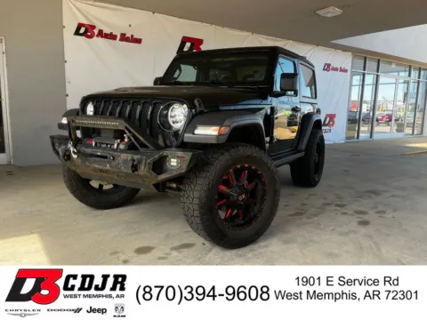 Black 2020 Jeep Wrangler Sport S for sale in West Memphis, AR