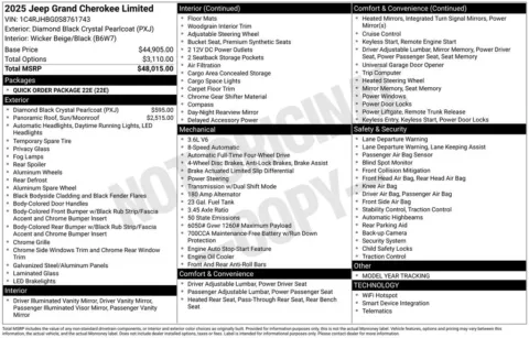 More photos of 2025 Jeep Grand Cherokee Limited at D3 Chrysler Dodge Jeep Ram, AR
