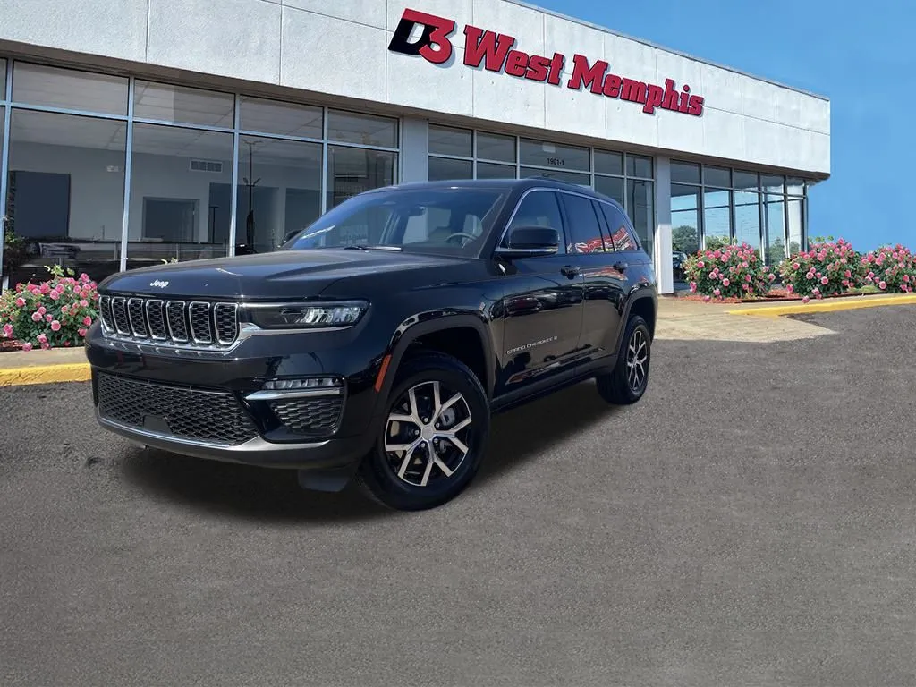 Black 2025 Jeep Grand Cherokee Limited for sale in West Memphis, AR