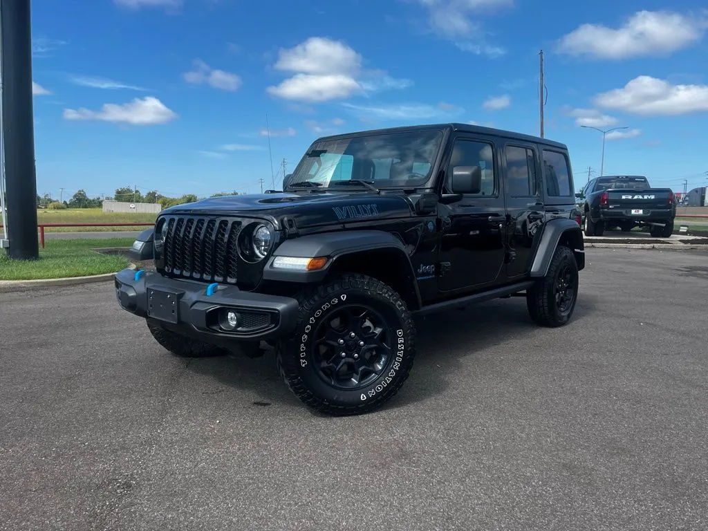 Black 2024 Jeep Wrangler Rubicon 4xe for sale in West Memphis, AR