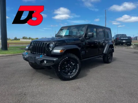 Black 2024 Jeep Wrangler Rubicon 4xe for sale in West Memphis, AR
