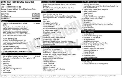 More photos of 2025 Ram 1500 Limited at D3 Chrysler Dodge Jeep Ram, AR