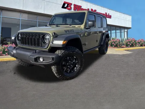 Photos of 2026 Jeep Wrangler Willys for sale in West Memphis, AR at D3 Chrysler Dodge Jeep Ram