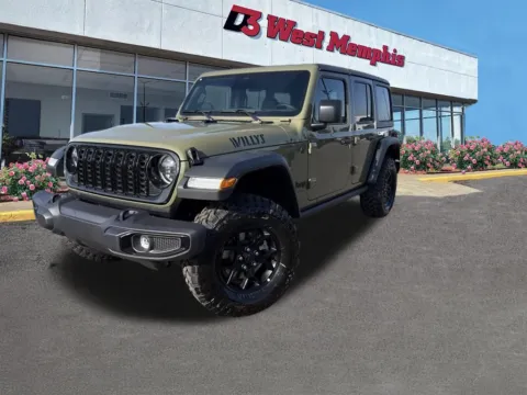 Green 2026 Jeep Wrangler Willys for sale in West Memphis, AR