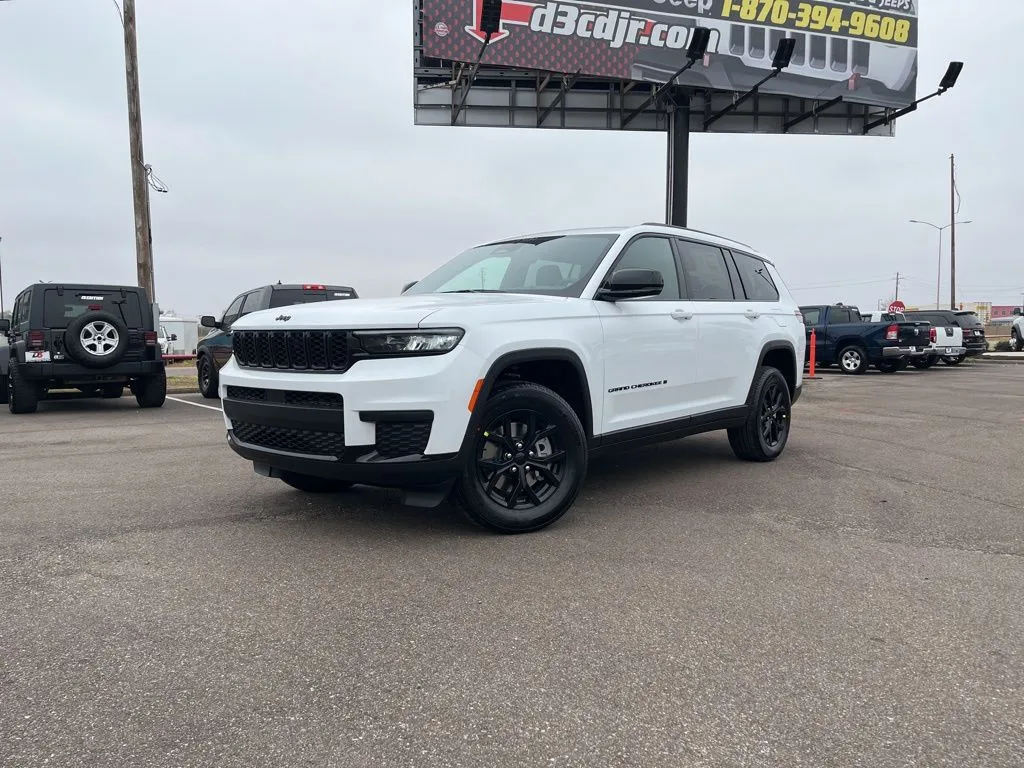 White 2025 Jeep Grand Cherokee L Altitude X for sale in West Memphis, AR