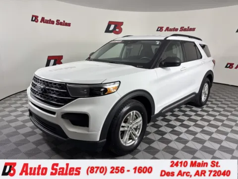 White 2021 Ford Explorer XLT for sale in Des Arc, AR