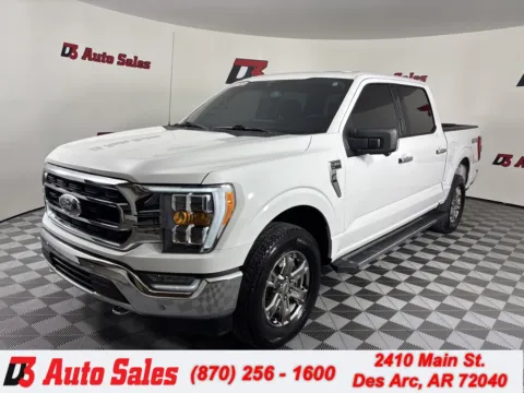 White 2021 Ford F-150 XLT for sale in Des Arc, AR