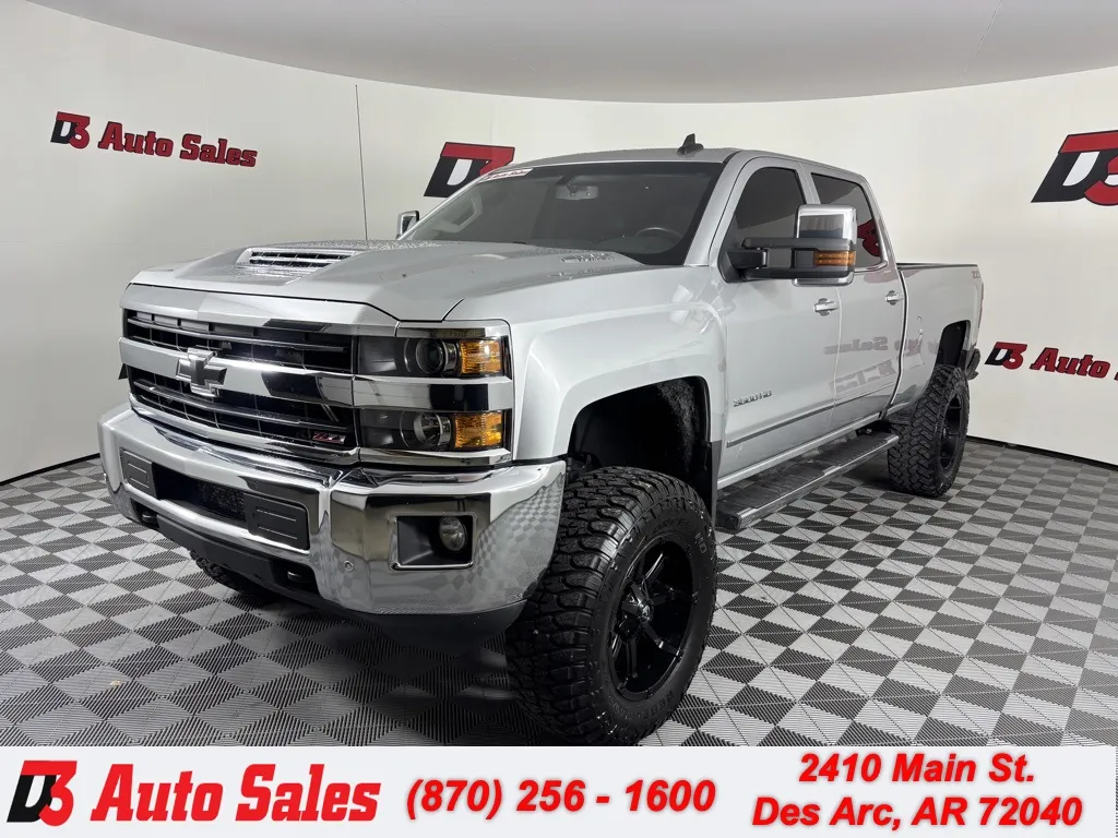 Silver 2019 Chevrolet Silverado 3500HD LTZ for sale in Des Arc, AR