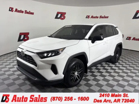 White 2022 Toyota RAV4 LE for sale in Des Arc, AR