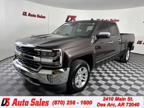 Brown 2016 Chevrolet Silverado 1500 LTZ for sale in Des Arc, AR