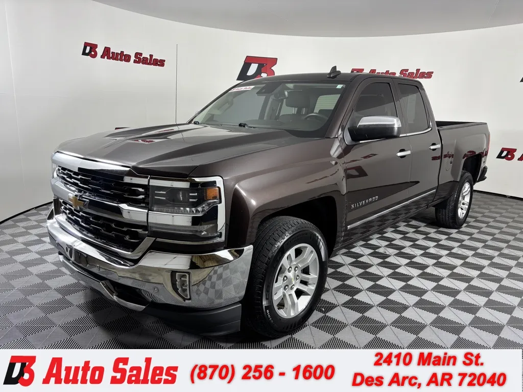Brown 2016 Chevrolet Silverado 1500 LTZ for sale in Des Arc, AR