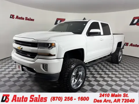 White 2018 Chevrolet Silverado 1500 LT for sale in Des Arc, AR
