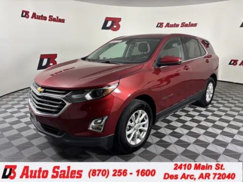 Red 2018 Chevrolet Equinox LT for sale in Des Arc, AR