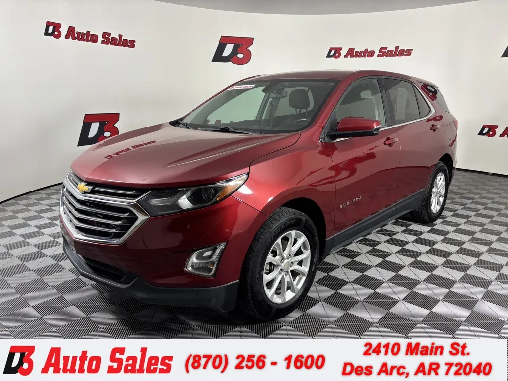 Red 2018 Chevrolet Equinox LT for sale in Des Arc, AR