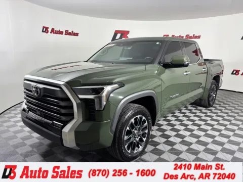 Green 2022 Toyota Tundra Limited for sale in Des Arc, AR