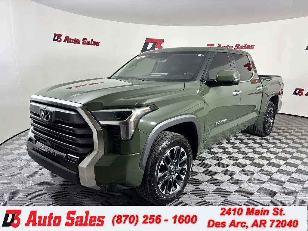 Green 2022 Toyota Tundra Limited for sale in Des Arc, AR