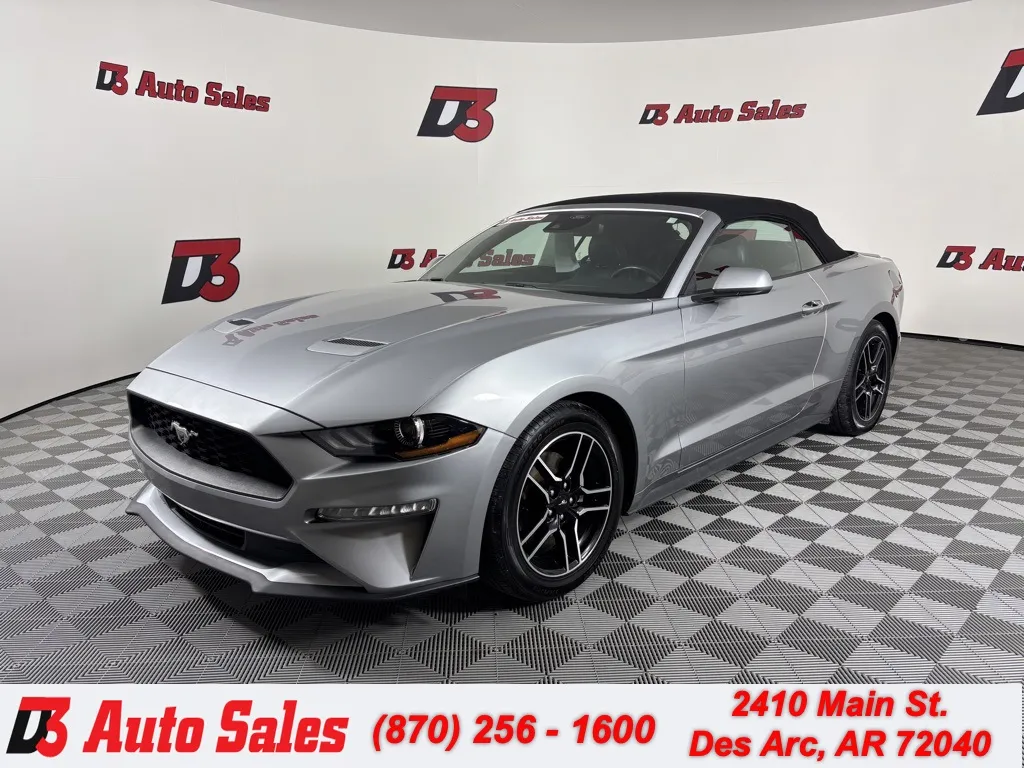 Silver 2023 Ford Mustang EcoBoost Premium for sale in Des Arc, AR