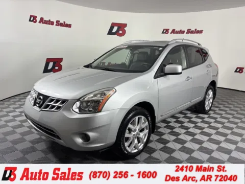 Silver 2011 Nissan Rogue SV for sale in Des Arc, AR