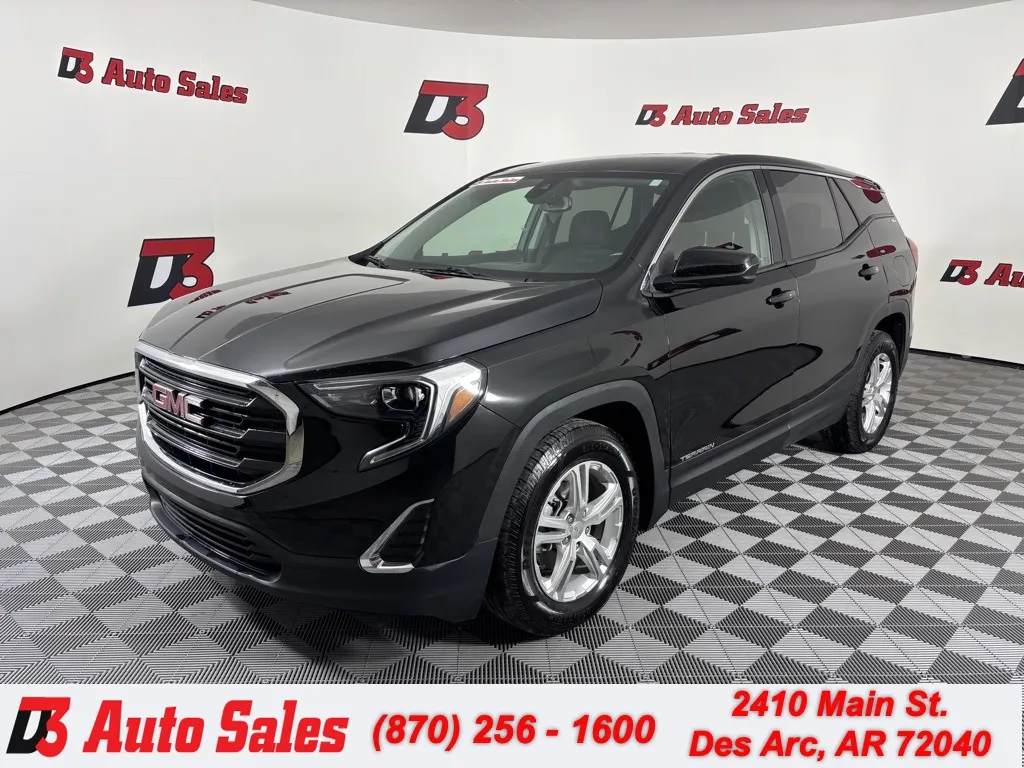 Black 2020 GMC Terrain SLE for sale in Des Arc, AR