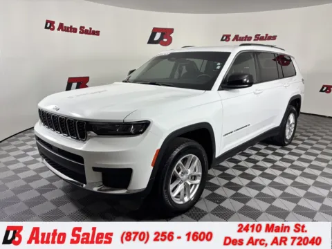 White 2022 Jeep Grand Cherokee L Laredo for sale in Des Arc, AR