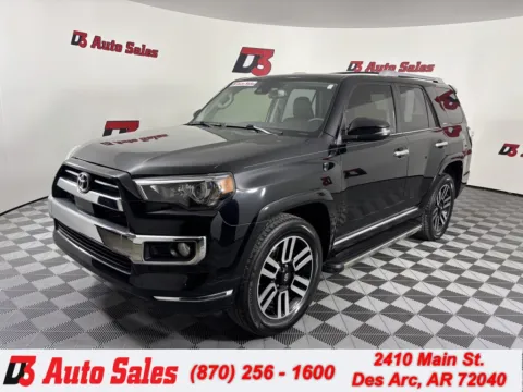 Black 2020 Toyota 4Runner Limited for sale in Des Arc, AR