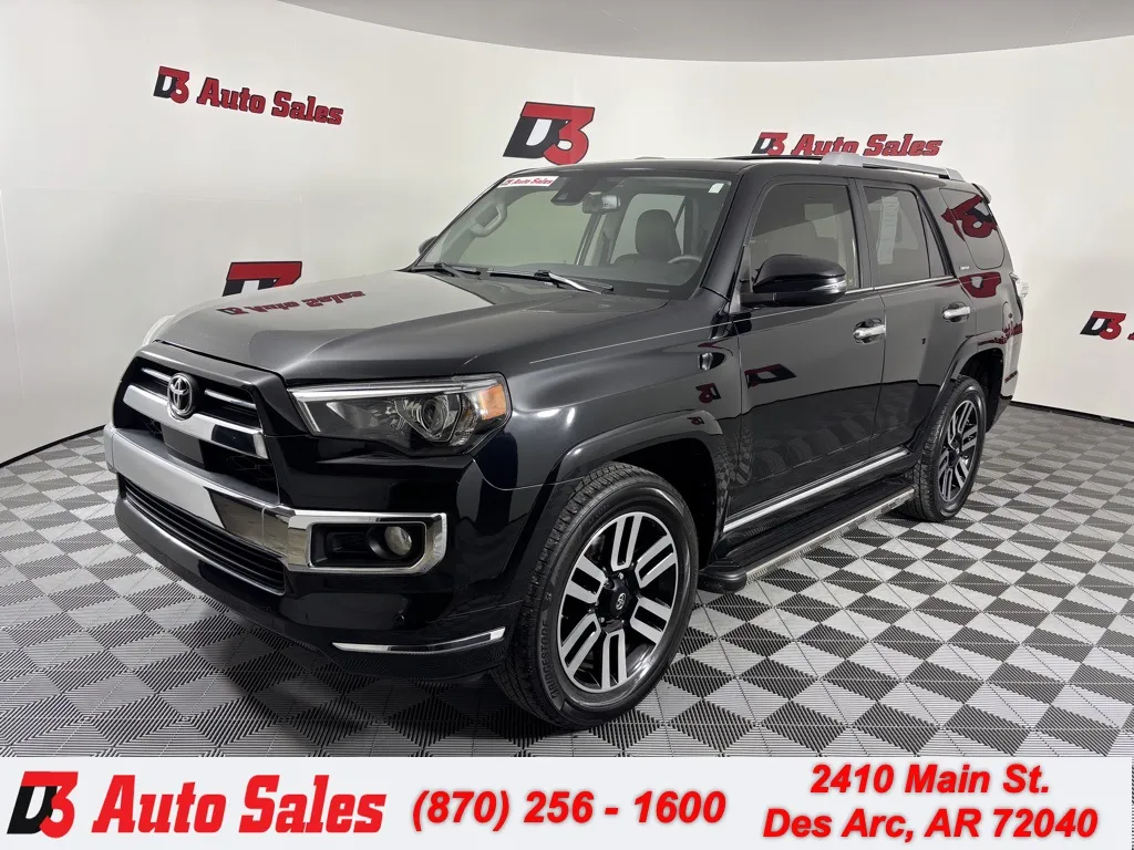 Black 2020 Toyota 4Runner Limited for sale in Des Arc, AR