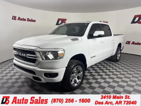White 2023 Ram 1500 Big Horn/Lone Star for sale in Des Arc, AR
